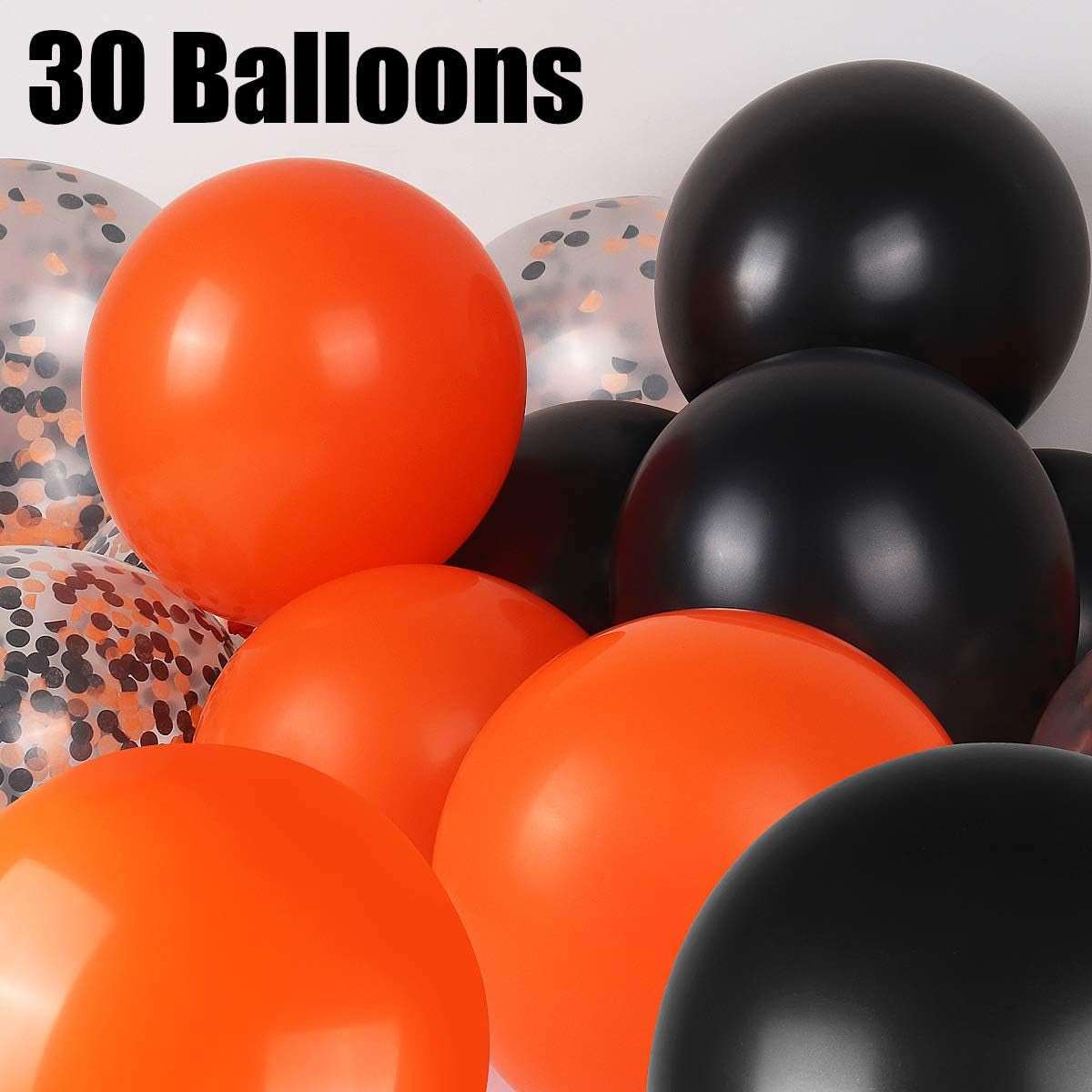 Spooktacular Halloween Party Decoration Kit - 61 Pieces of Balloons, Banners, and More for a Festive Celebration!