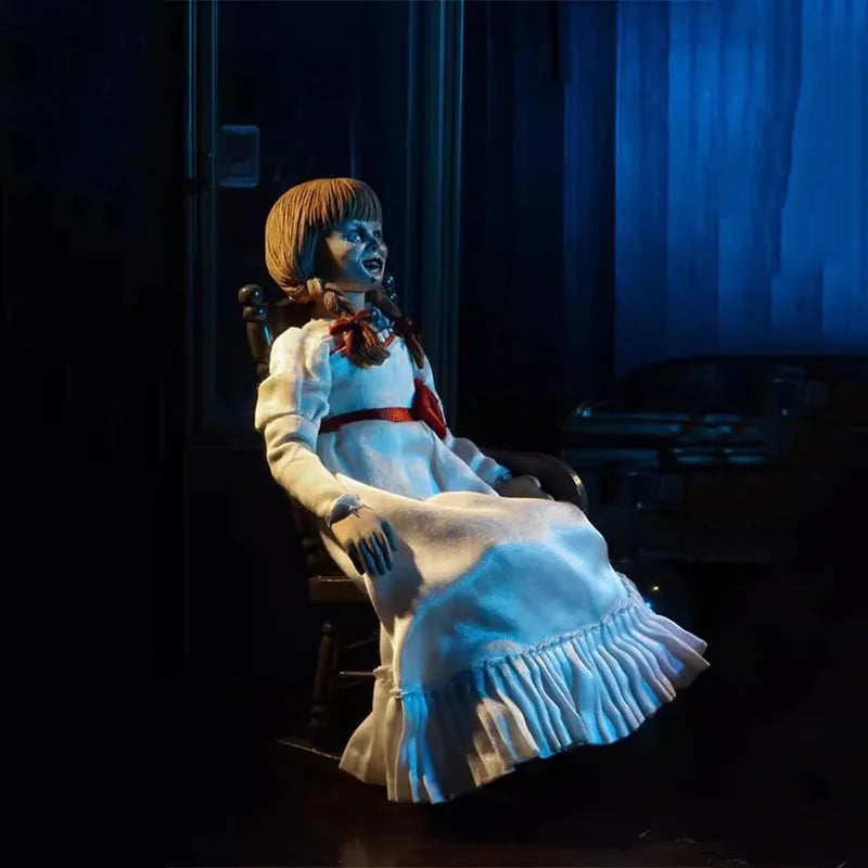 Original Neca Annabelle Comes Hom Anime Figure the Conjuring Universe Neca 14893 Annabelle Figure Doll Toys Halloween Kids Gift