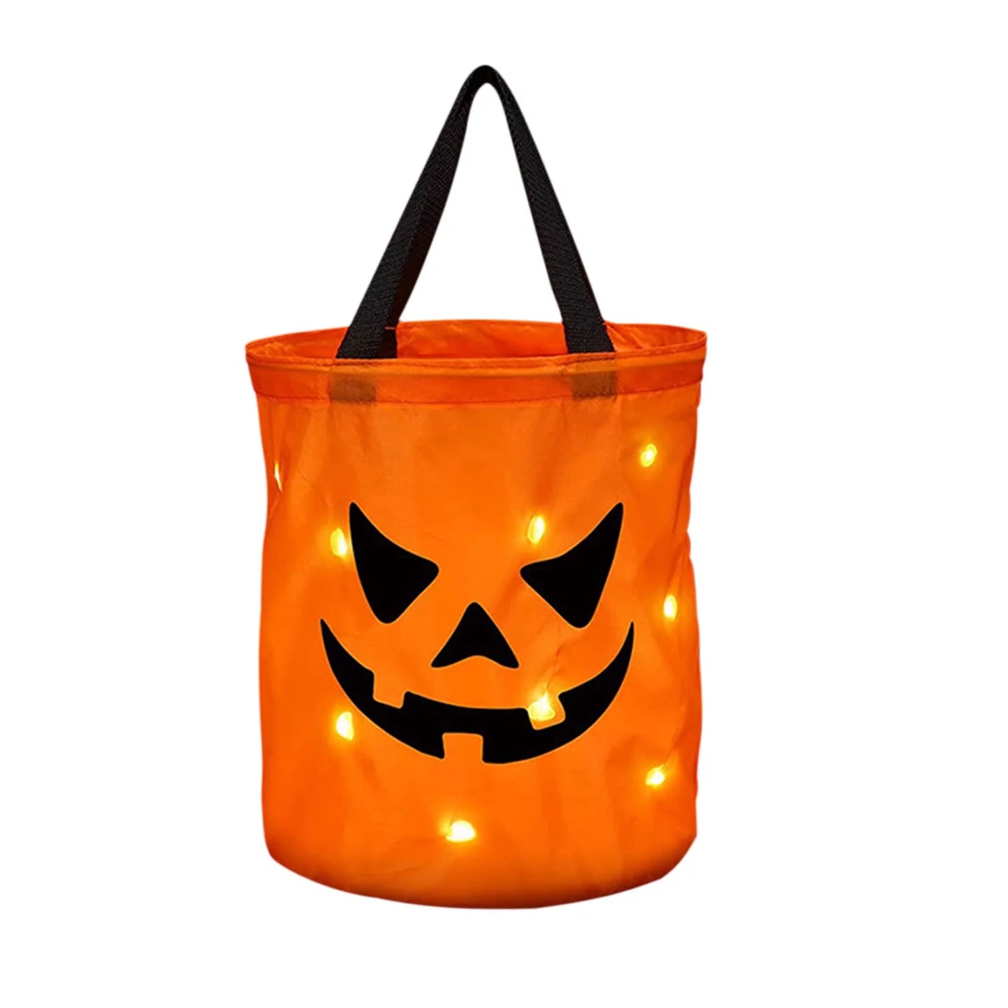 LED Halloween Candy Bags - Reusable Trick or Treat Buckets with Grimace Design for Spooktacular Parties!