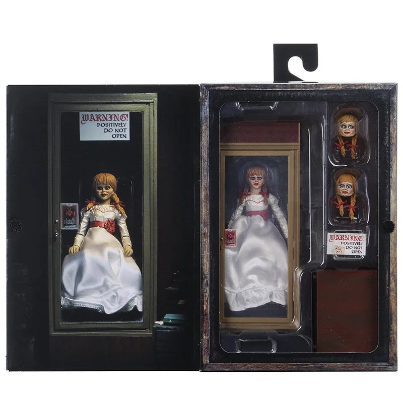 Original Neca Annabelle Comes Hom Anime Figure the Conjuring Universe Neca 14893 Annabelle Figure Doll Toys Halloween Kids Gift