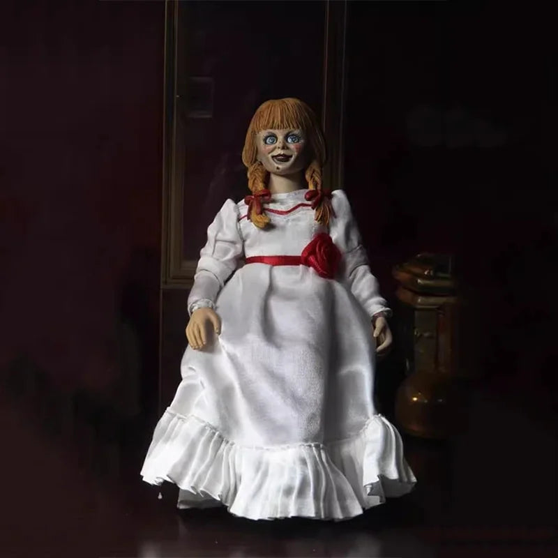 Original Neca Annabelle Comes Hom Anime Figure the Conjuring Universe Neca 14893 Annabelle Figure Doll Toys Halloween Kids Gift