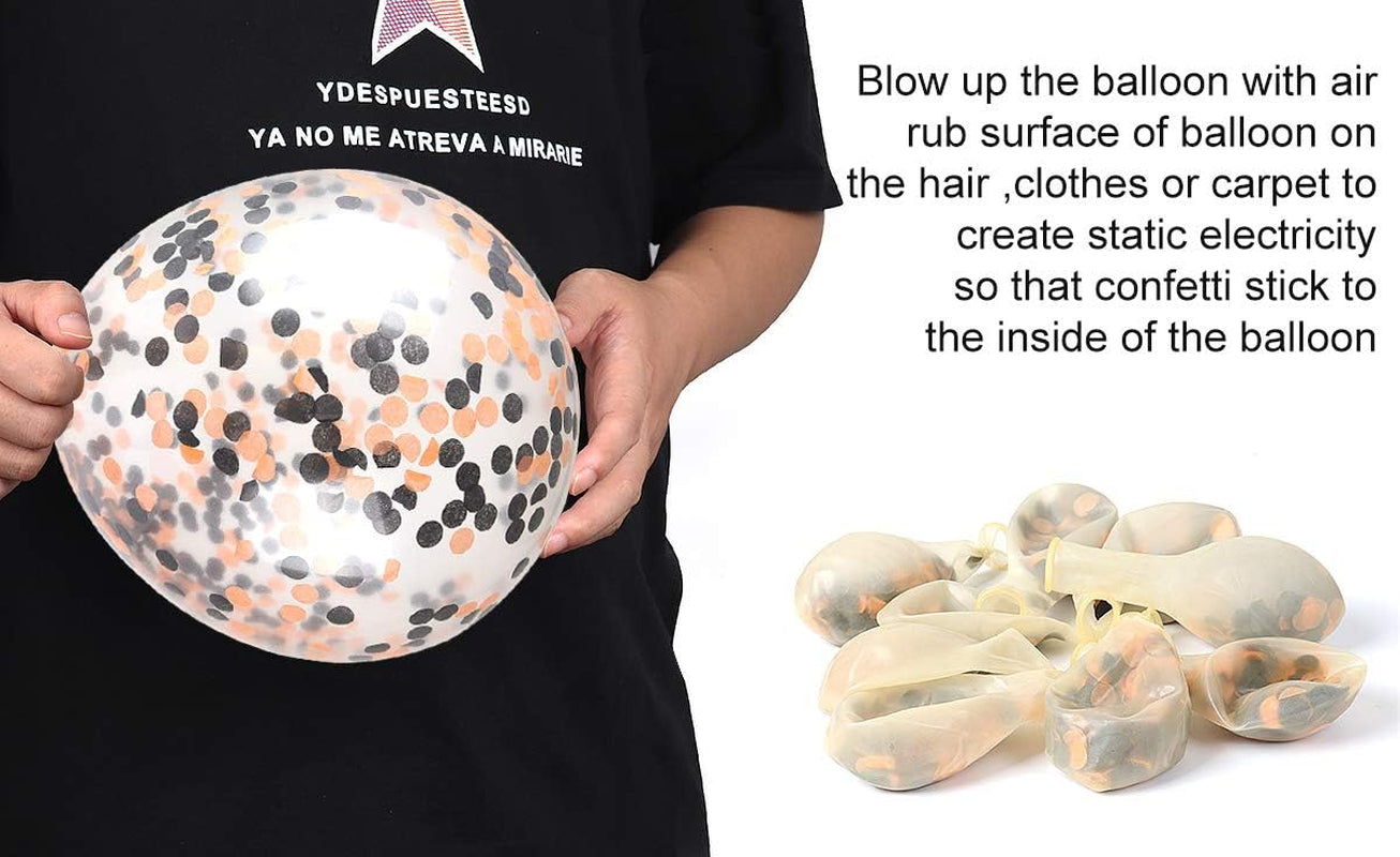 Spooktacular Halloween Party Decoration Kit - 61 Pieces of Balloons, Banners, and More for a Festive Celebration!